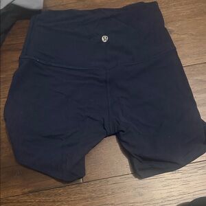 lululemon athletica Women's Dark Blue Bike Shorts